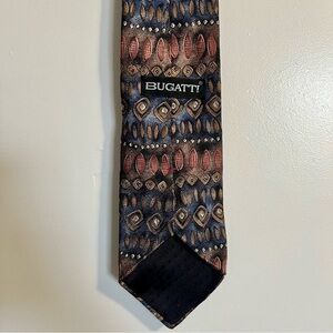 Bugatti silk tie 100% Italian silk.